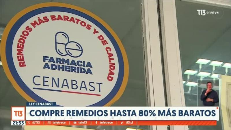 Ley Cenabast: Revisa dónde y cómo comprar remedios hasta 80% más baratos | T13