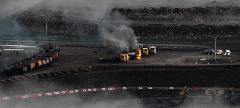 Ataque incendiario afectó a Central Rucalhue en el Biobío