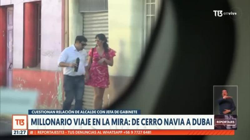 Jefa de gabinete y con aumentos de sueldo: Quién es Varinia Díaz, la pareja del alcalde de Cerro Navia