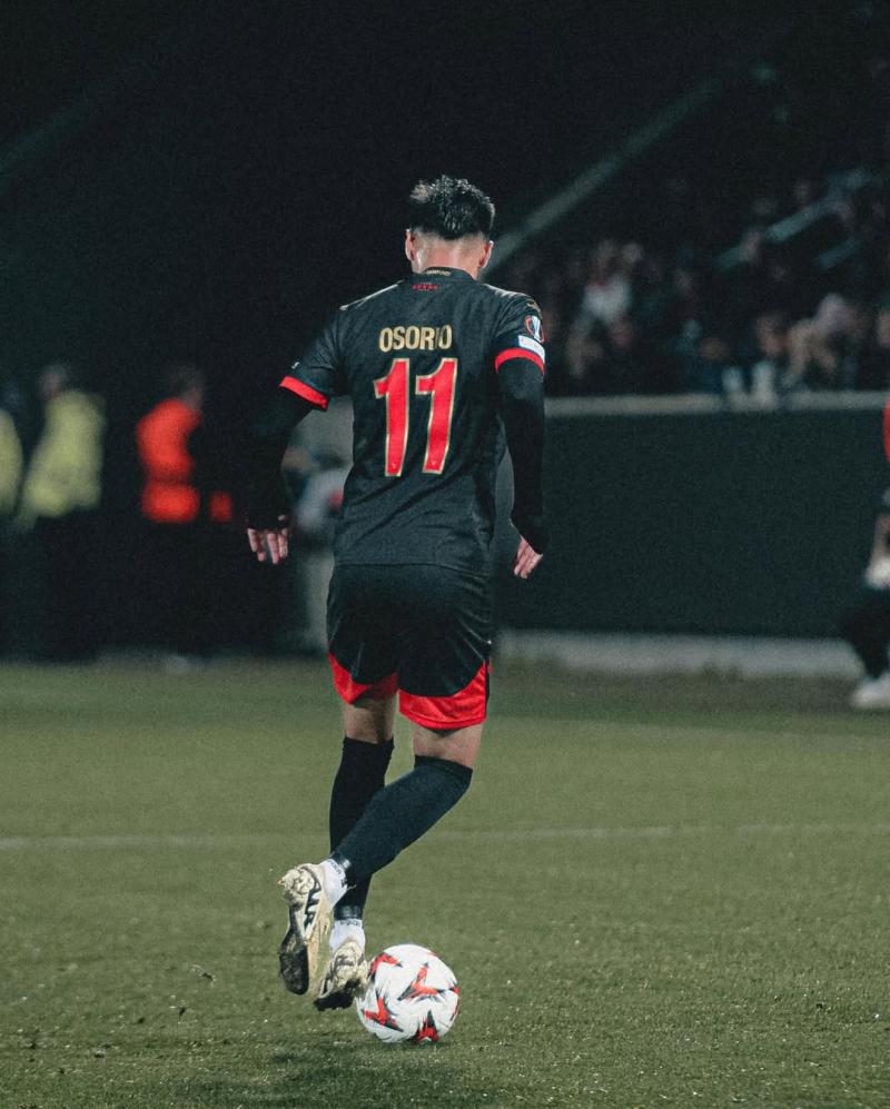 Darío Osorio fue titular en la victoria ante Copenhague - Créditos: @fcmidtjylland