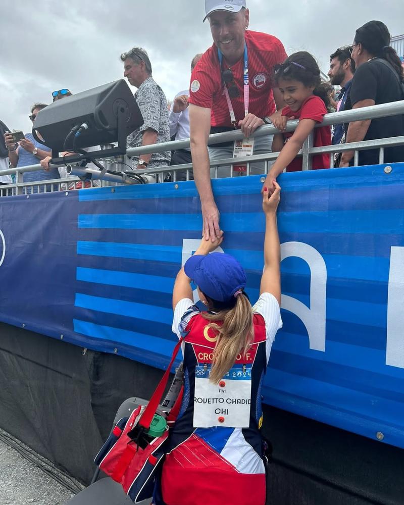 Nuestra medalla de oro en París 2024 anuncia su primer embarazo en redes sociales - @fran.crovetto