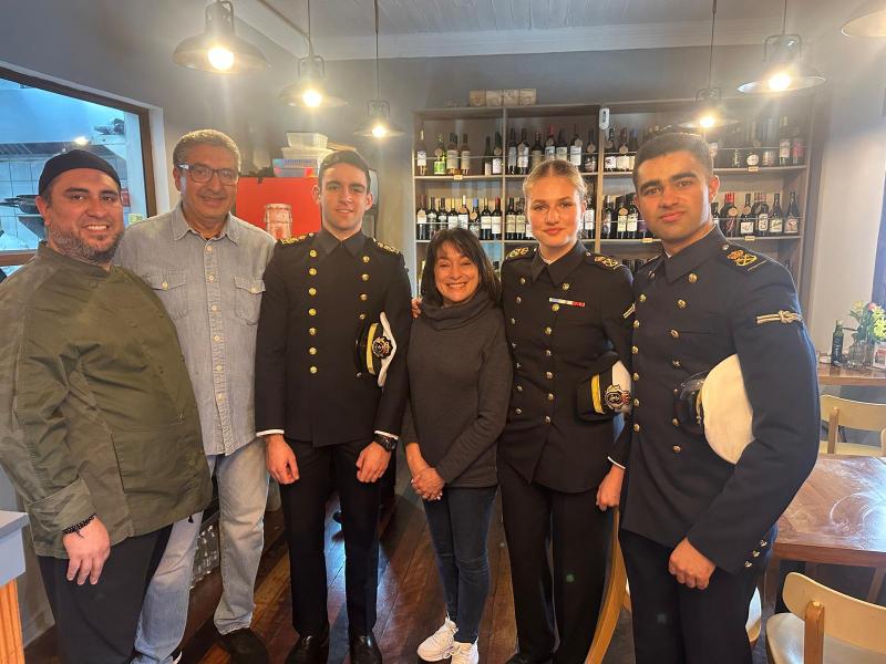 Princesa Leonor visita destacado restorán viñamarino: Inmortalizó el momento con una fotografía