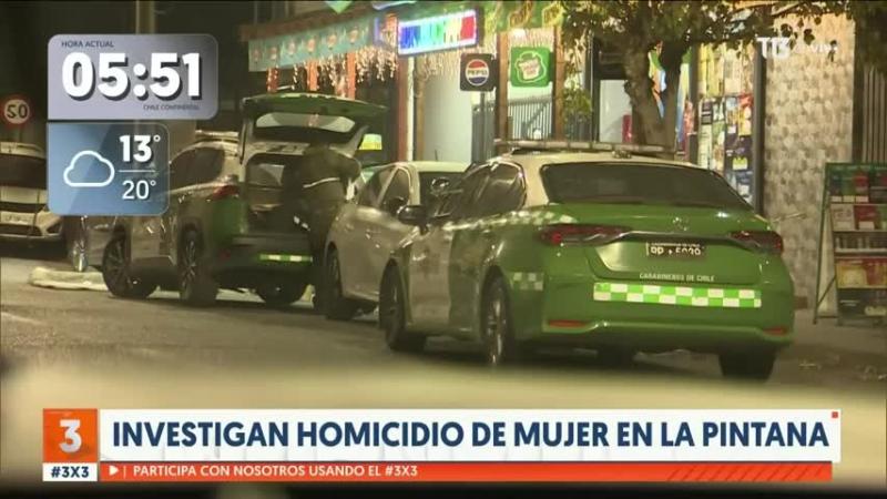 Desconocidos matan a balazos a mujer en La Pintana: Dispararon contra vivienda donde se escondía otro sujeto