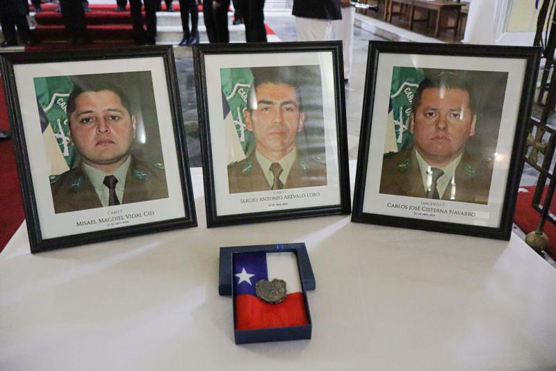 Agencia Uno (archivo) - Triple homicidio de carabineros en Cañete