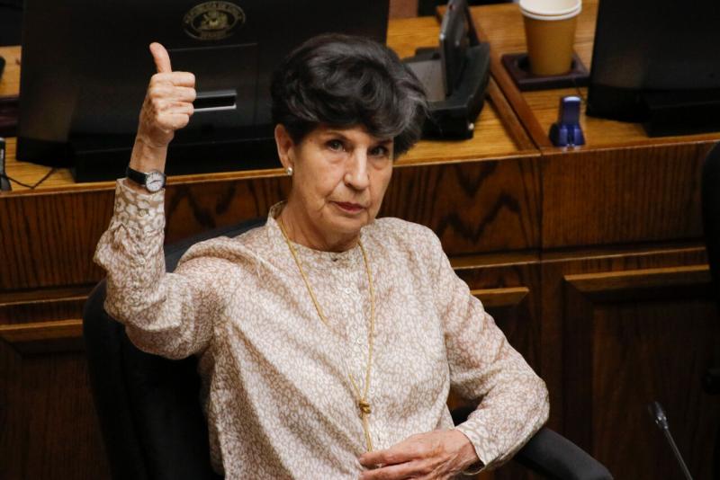 Isabel Allende se quiebra en el Senado: “Ninguna autoridad nos advirtió que existía una inhabilidad”