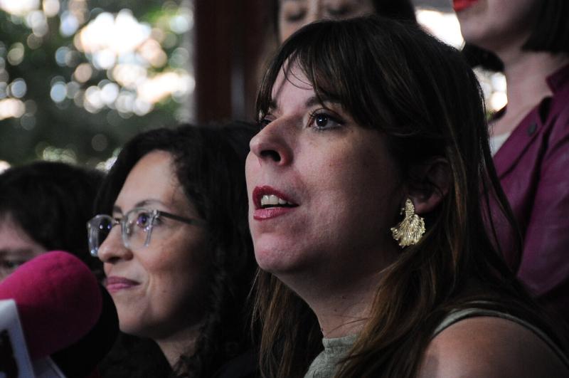 Agencia Uno - Presidenta del Frente Amplio, Constanza Martínez