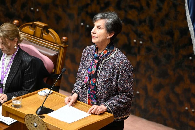 Agencia Uno - Discurso de despedida de Isabel Allende en el Senado