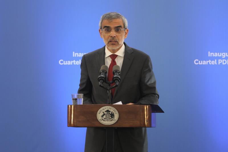 Agencia Uno - Ministro de Seguridad, Luis Cordero