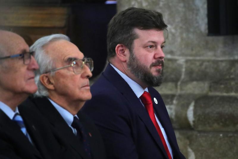 ATON - Johannes Kaiser asistió a la misa en memoria del Papa Francisco