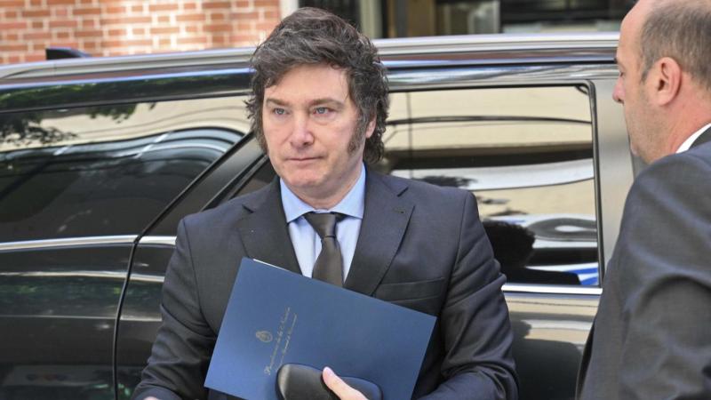 AFP - Presidente de Argentina, Javier Milei