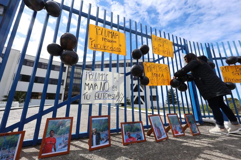 Familiares de pescadores desaparecidos | Aton - Contexto