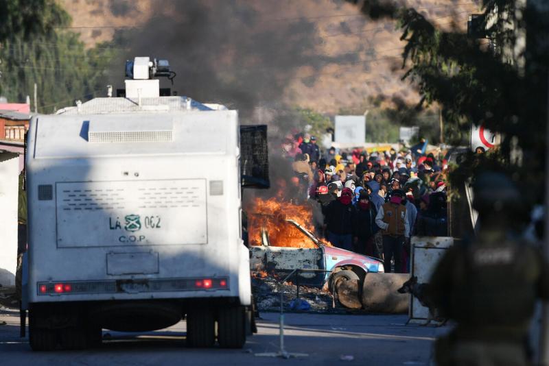 Aton - Desalojo de toma en San Felipe