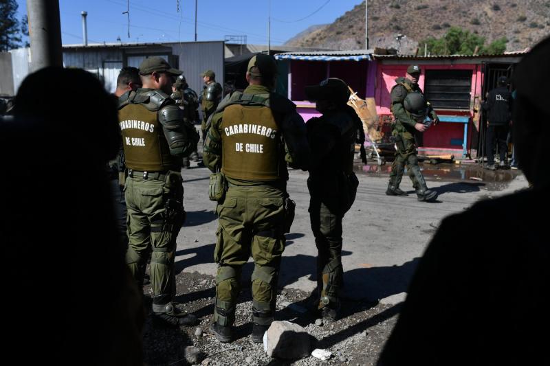 Desalojo en toma de San Felipe - Aton