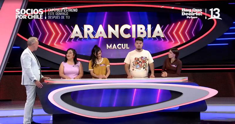 Canal 13 - Familia Arancibia en '¡Qué dice Chile!'
