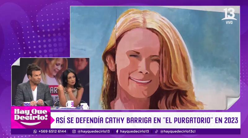 Canal 13 - Pamela Díaz habla de Cathy Barriga