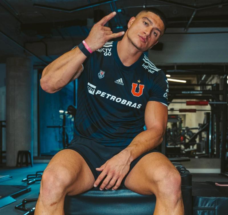 Sammis Reyes y Emilia Dides en triunfo de U de Chile - Créditos: Instagram