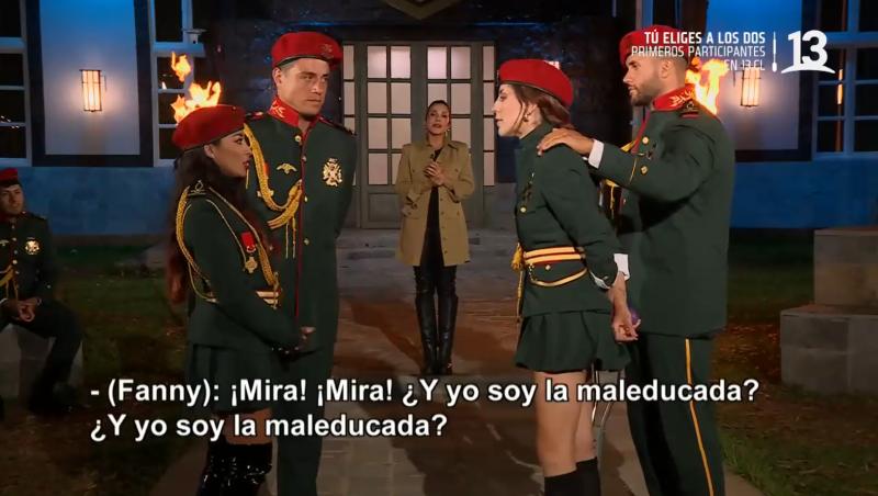 Canal 13 - Fanny Cuevas pelea con Fer Figueroa