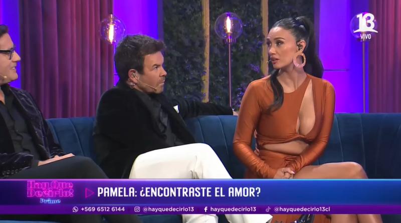 Canal 13 - Pamela Díaz habló de Álvaro Salas