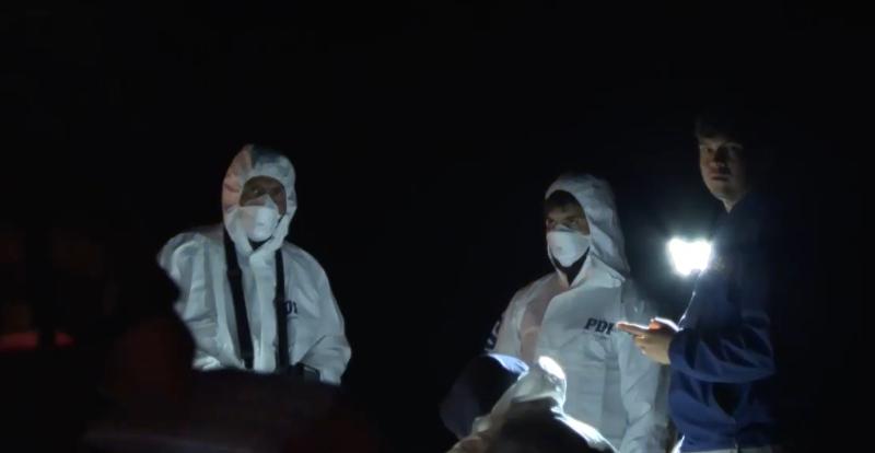 T13 - Reportan el hallazgo de un cuerpo en Cuesta Barriga: Tendría cerca de un mes de fallecido