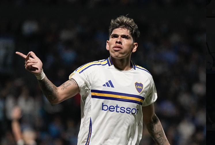 Luka Tudor sale en defensa de Carlos Palacios - Créditos: @BocaJrsOficial