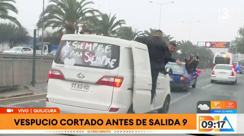 Canal 13 - Equipo de 'Tu Día' vivió tenso momento en funeral de líder narco