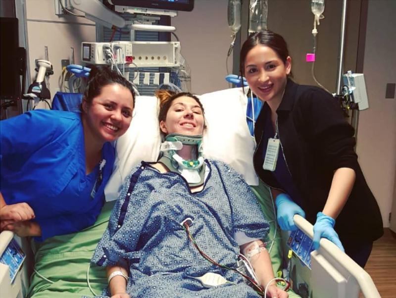 Instagram - La impactante historia de mujer que sufrió “decapitación interna” tras brutal caída que sufrió: “Soy literalmente una estatua humana"