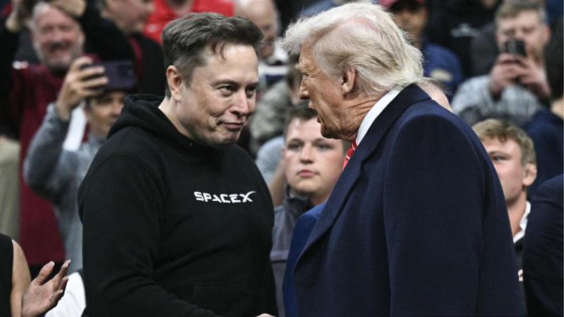AFP - Elon Musk y Donald Trump