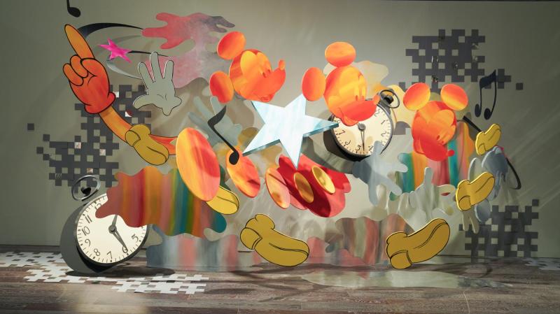 Dos Salas - Exposición de Mickey Mouse