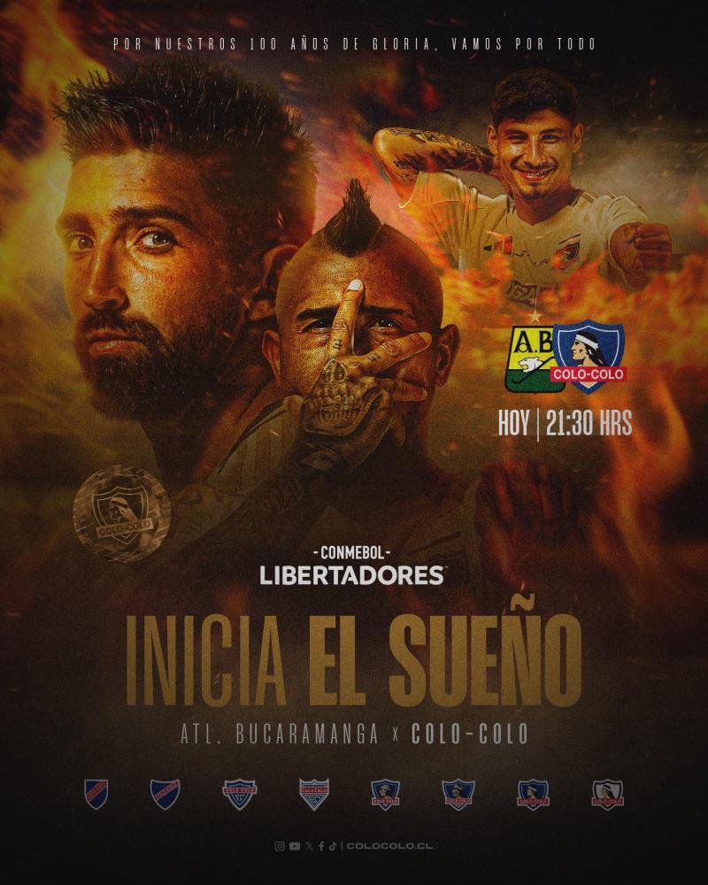 El Cacique se estrena en Bucaramanga - Créditos: Colo Colo