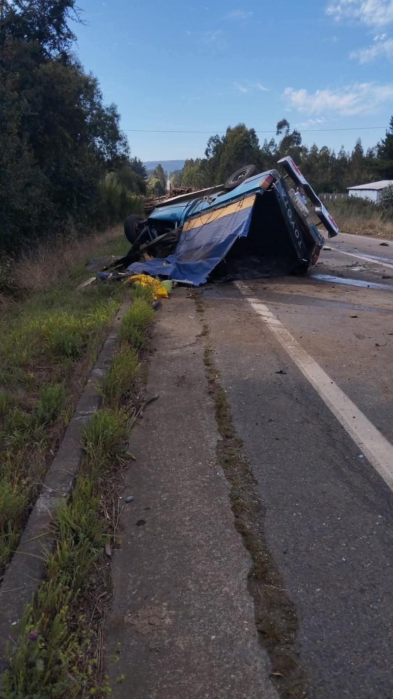 Trágico accidente de tránsito en Cañete deja dos fallecidos - Referencial Agencia Uno - X @LdelSurNoticias