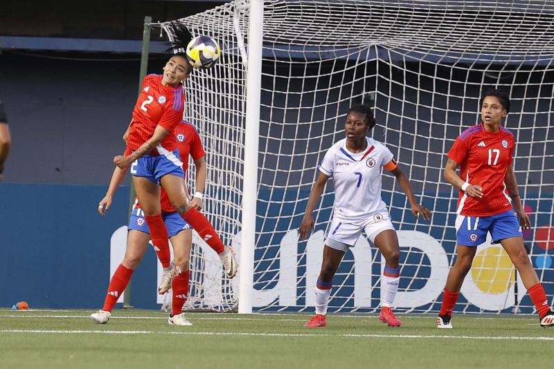 La Roja Femenina cayó 1 a 0 ante Haití - La Roja