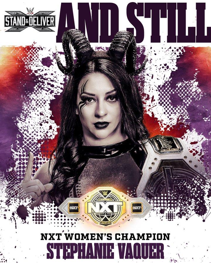 Stephanie Vaquer retuvo su título mundial de NXT - WWE
