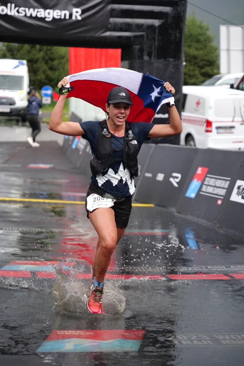 Dominga Villarino se consagró bicampeona del Campeonato Nacional de Trail Running en Nahuelbuta.