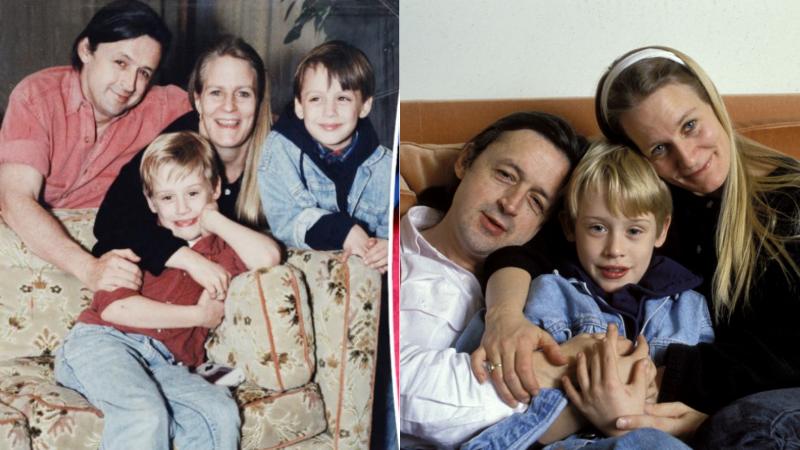 X - Macaulay Culkin y sus padres