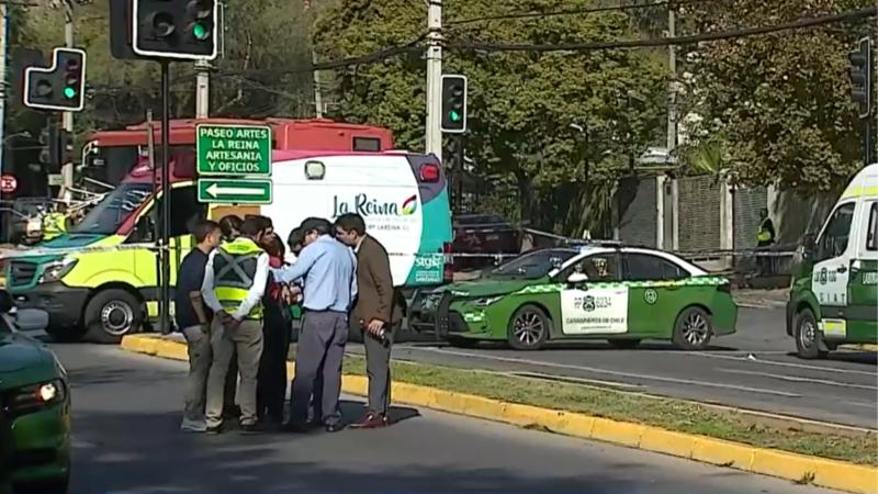 T13 - Funcionaria municipal de La Reina muere tras ser atropellada por bus Red
