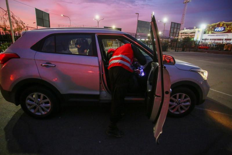 Intenso operativa se realizó en el Estadio Monumental - Créditos: Photosport