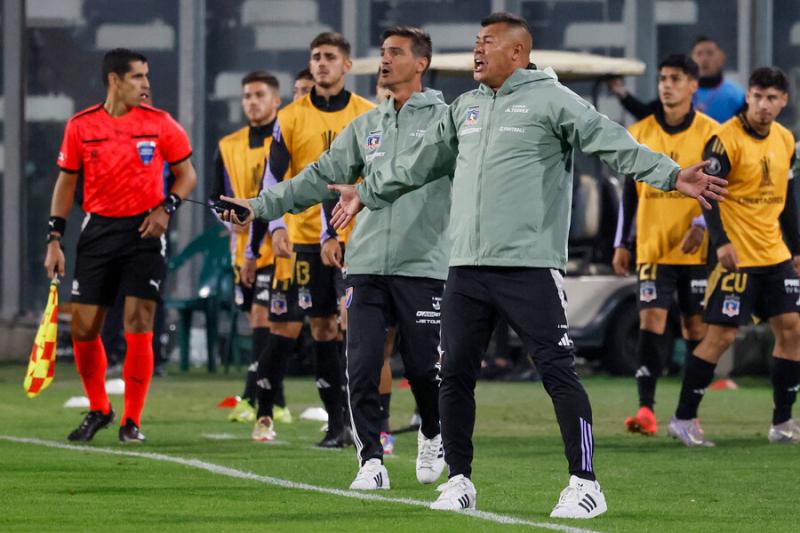 Jorge Almirón y su enojo por gol de Racing contra Colo Colo - Créditos: Photosport
