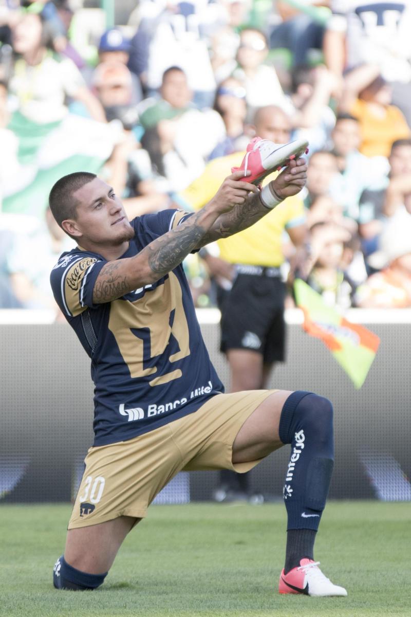 Nicolas Castillo en Pumas - Créditos: Photosport
