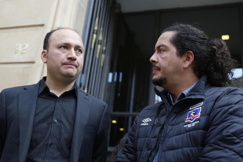 Photosport - Edmundo Valladares (a la izquierda) es candidato para asumir la presidencia de Colo Colo