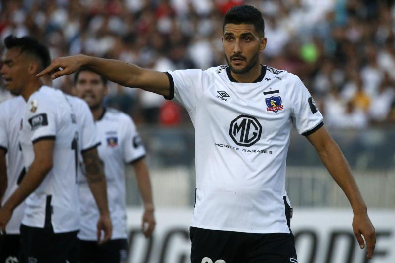 Nicolás Blandi marcó 2 goles en 21 partidos con la camiseta de Colo Colo - Photosport