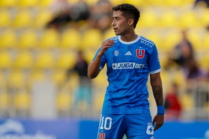 Mensaje de Lucas Assadi a DT de U de Chile - Créditos: Photosport