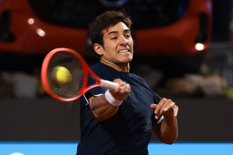 Cristian Garín cayó en el ATP de Houston - Créditos: Photosport