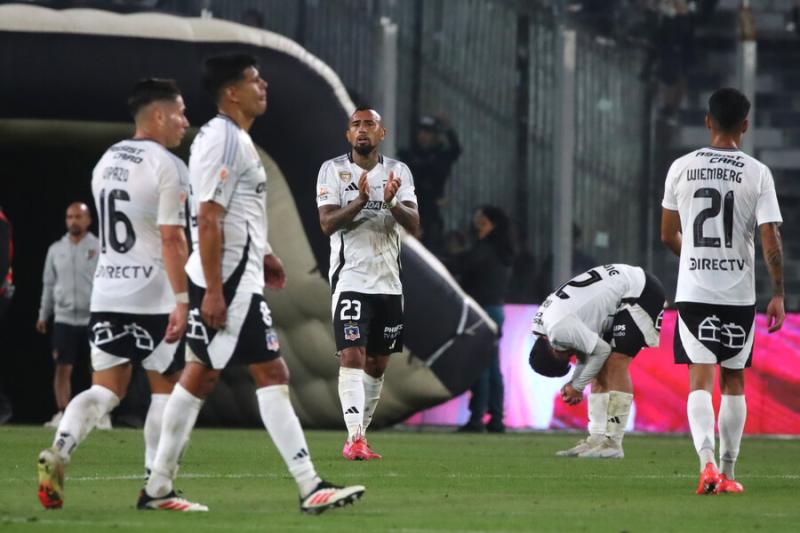 Arturo Vidal y empate de Colo Colo por Copa Libertadores - Créditos: Photosport