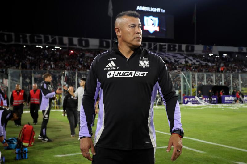 El enojo de Jorge Almirón tras empate de Colo Colo - Créditos: Photosport