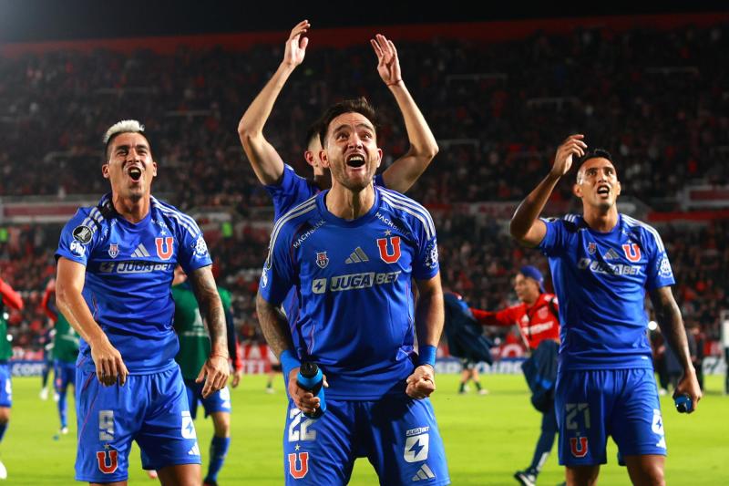 U de Chile lidera su grupo de Copa Libertadores - Photosport