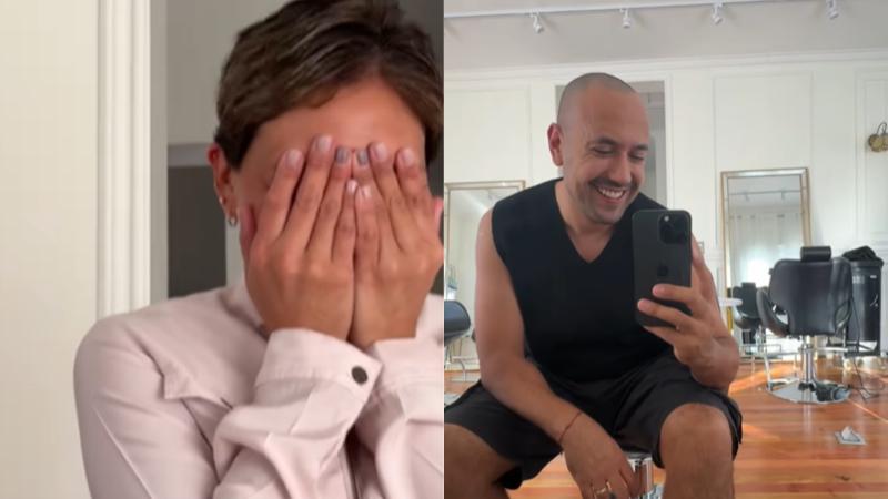 Instagram - Reconocido estilista chileno documenta transformaciones estéticas de su hermana con cáncer