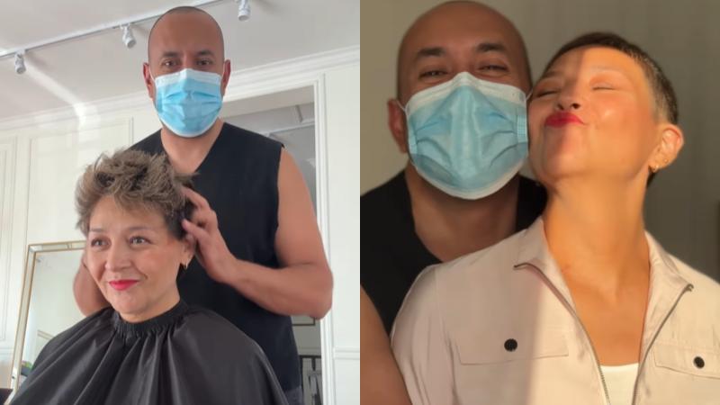 Instagram - Reconocido estilista chileno documenta transformaciones estéticas de su hermana con cáncer