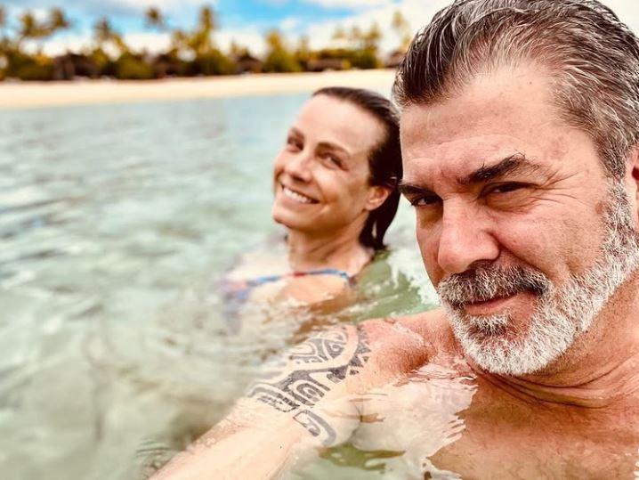 Pollo Valdivia y Claudia Conserva en enero de 2025 - IG