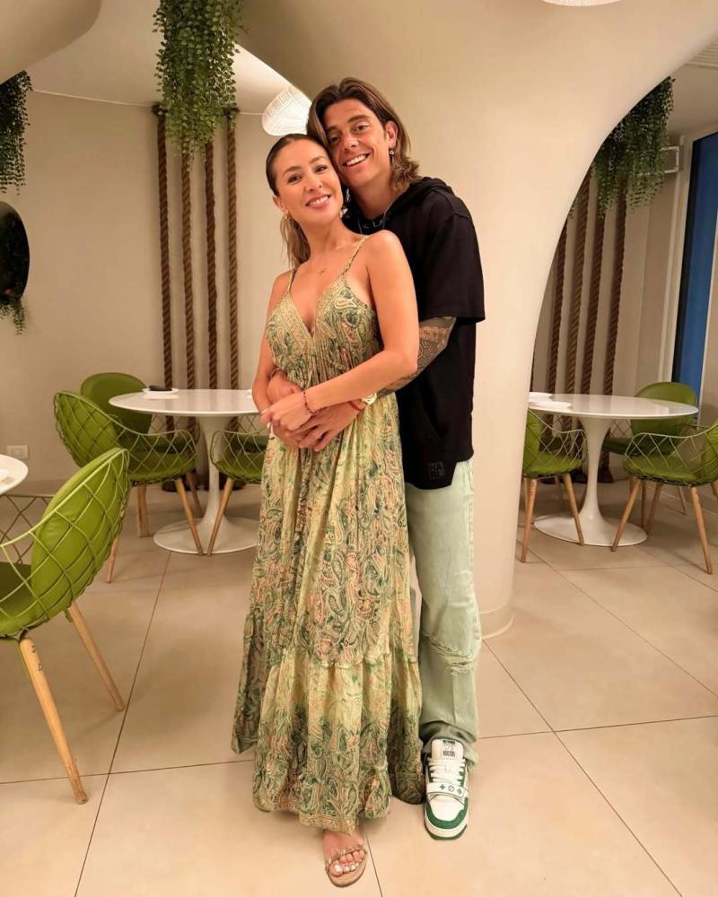 Sabrina Sosa junto a Joaquín Montecinos - Créditos: @sosa_sabri