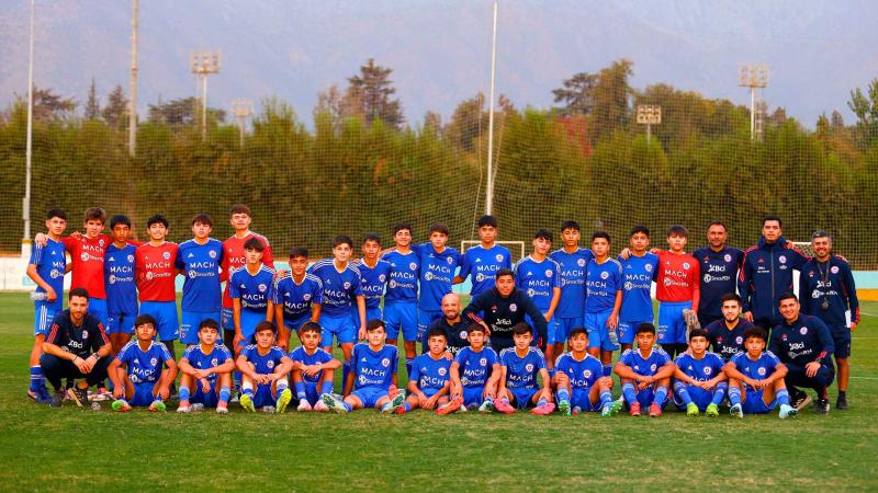 La Roja Sub 13 ya es una realidad - Créditos: Carlos Parra - Comunicaciones FFCH